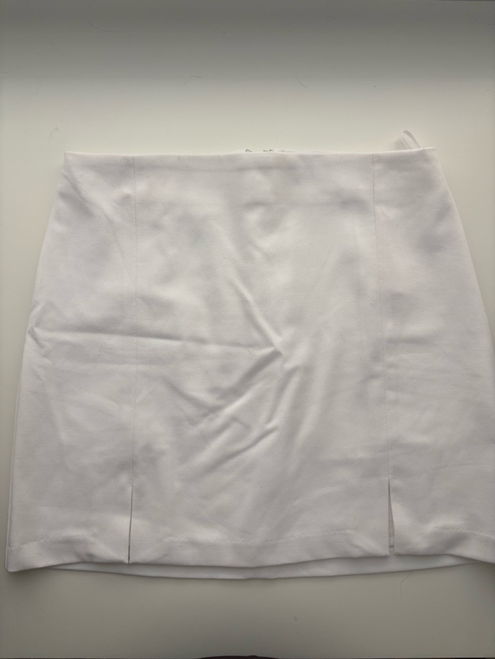 Aritzia Sunday Best White Mini Skirt